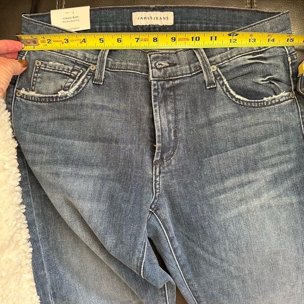 James Jeans Classic Blue Denim Boot Cut Jeans